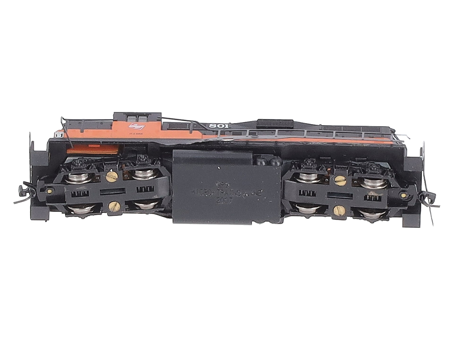 Micro-Trains 98201042 Z Scale MILW GP9 Powered Locomotive #801