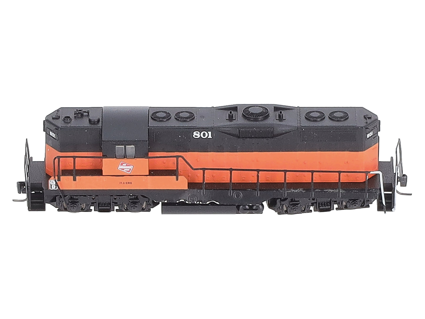 Micro-Trains 98201042 Z Scale MILW GP9 Powered Locomotive #801