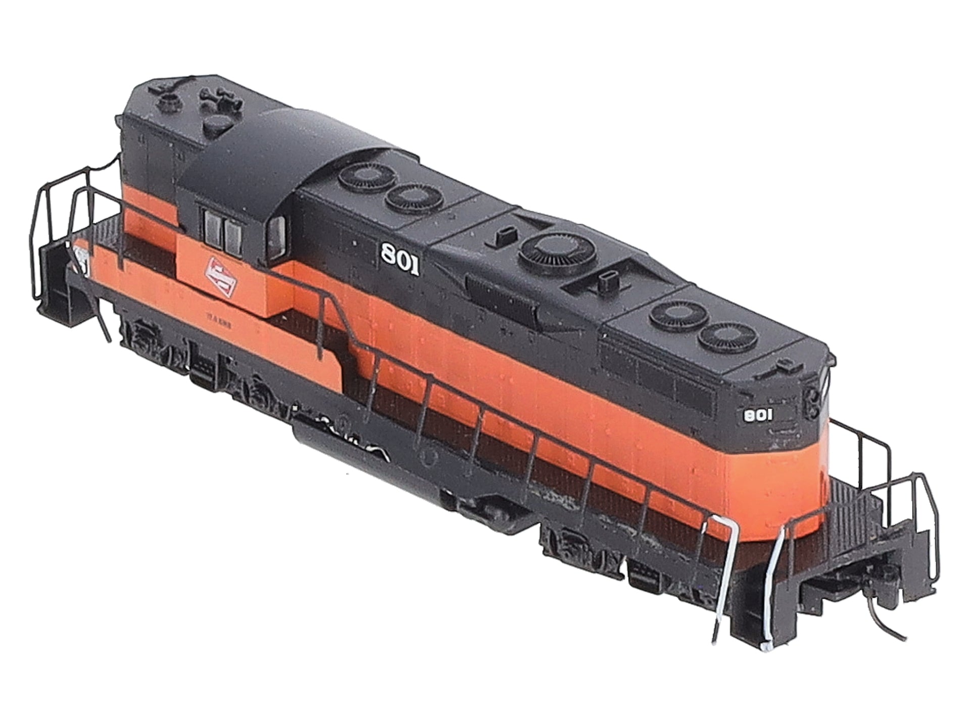 Micro-Trains 98201042 Z Scale MILW GP9 Powered Locomotive #801