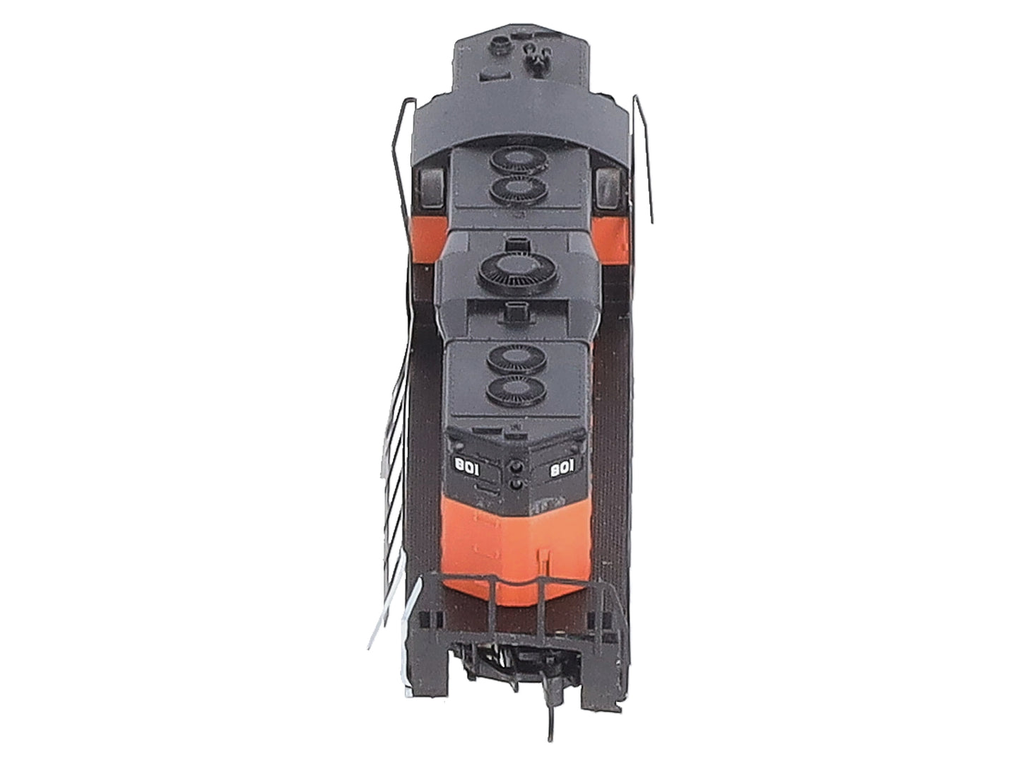 Micro-Trains 98201042 Z Scale MILW GP9 Powered Locomotive #801
