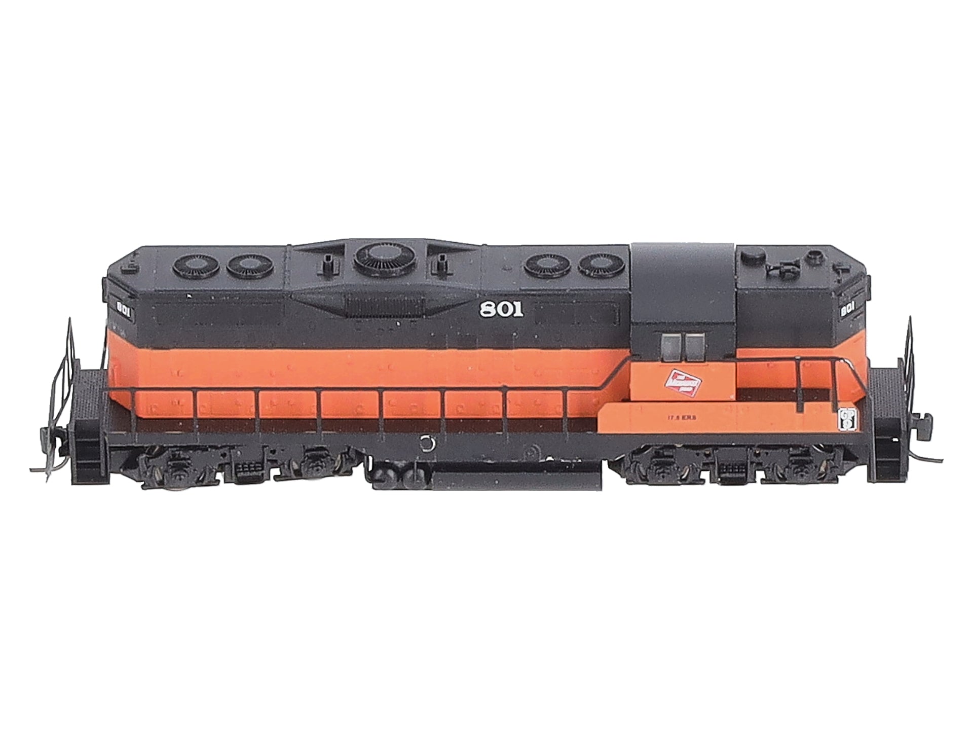 Micro-Trains 98201042 Z Scale MILW GP9 Powered Locomotive #801