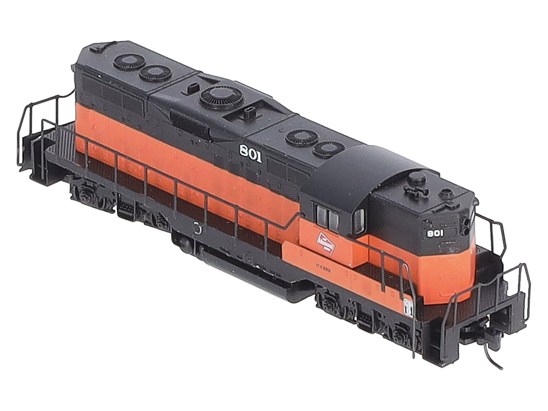 Micro-Trains 98201042 Z Scale MILW GP9 Powered Locomotive #801