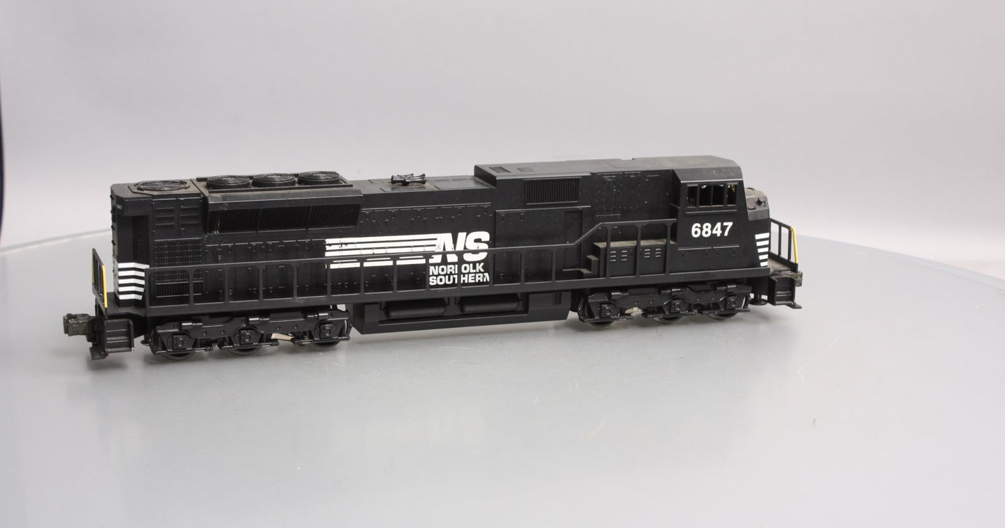 Williams SD9013 O Gauge Norfolk Southern Diesel Locomotive #6847 EX/Box