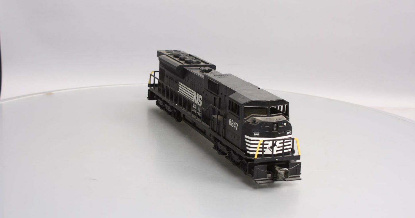 Williams SD9013 O Gauge Norfolk Southern Diesel Locomotive #6847 EX/Box