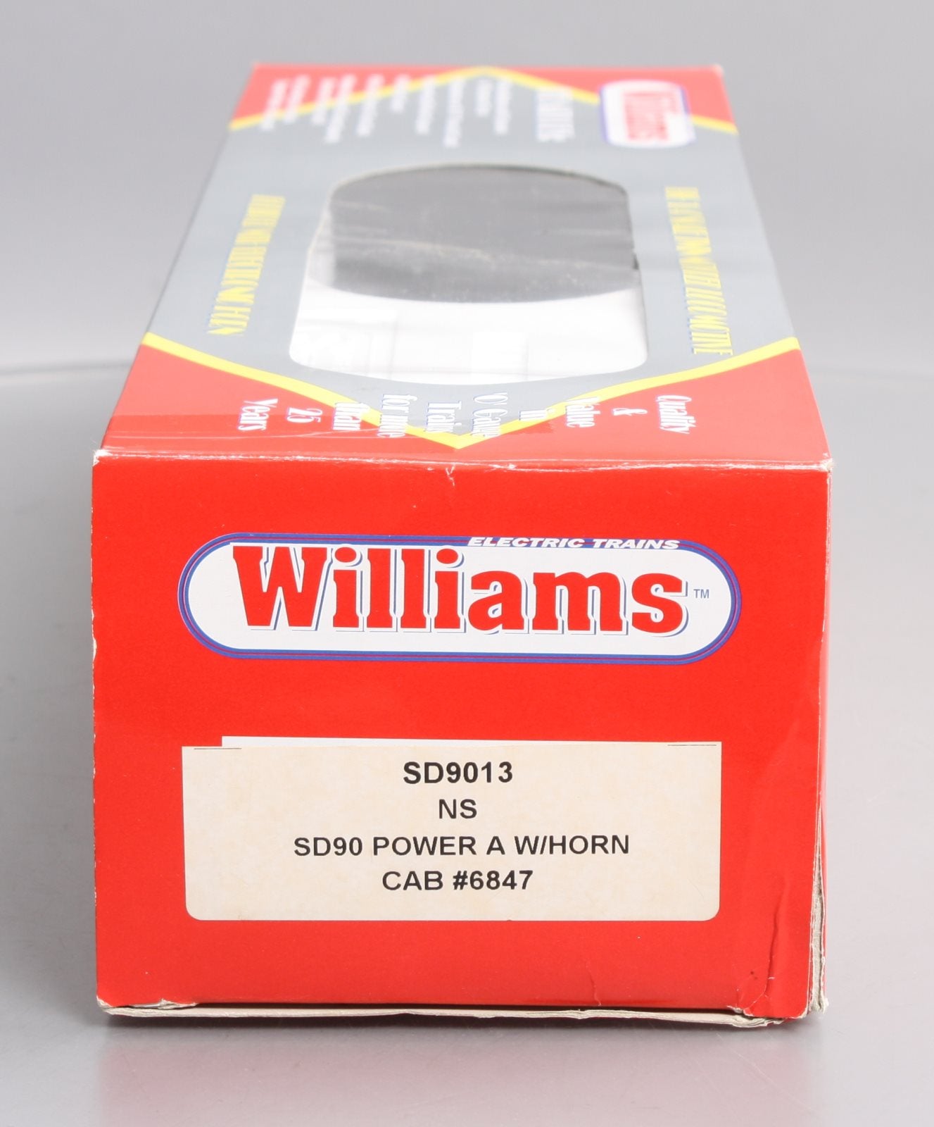 Williams SD9013 O Gauge Norfolk Southern Diesel Locomotive #6847 EX/Box