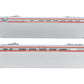 Lionel 6-39059 O Gauge Santa Fe Streamliner Passenger Car (Set of 2) LN/Box