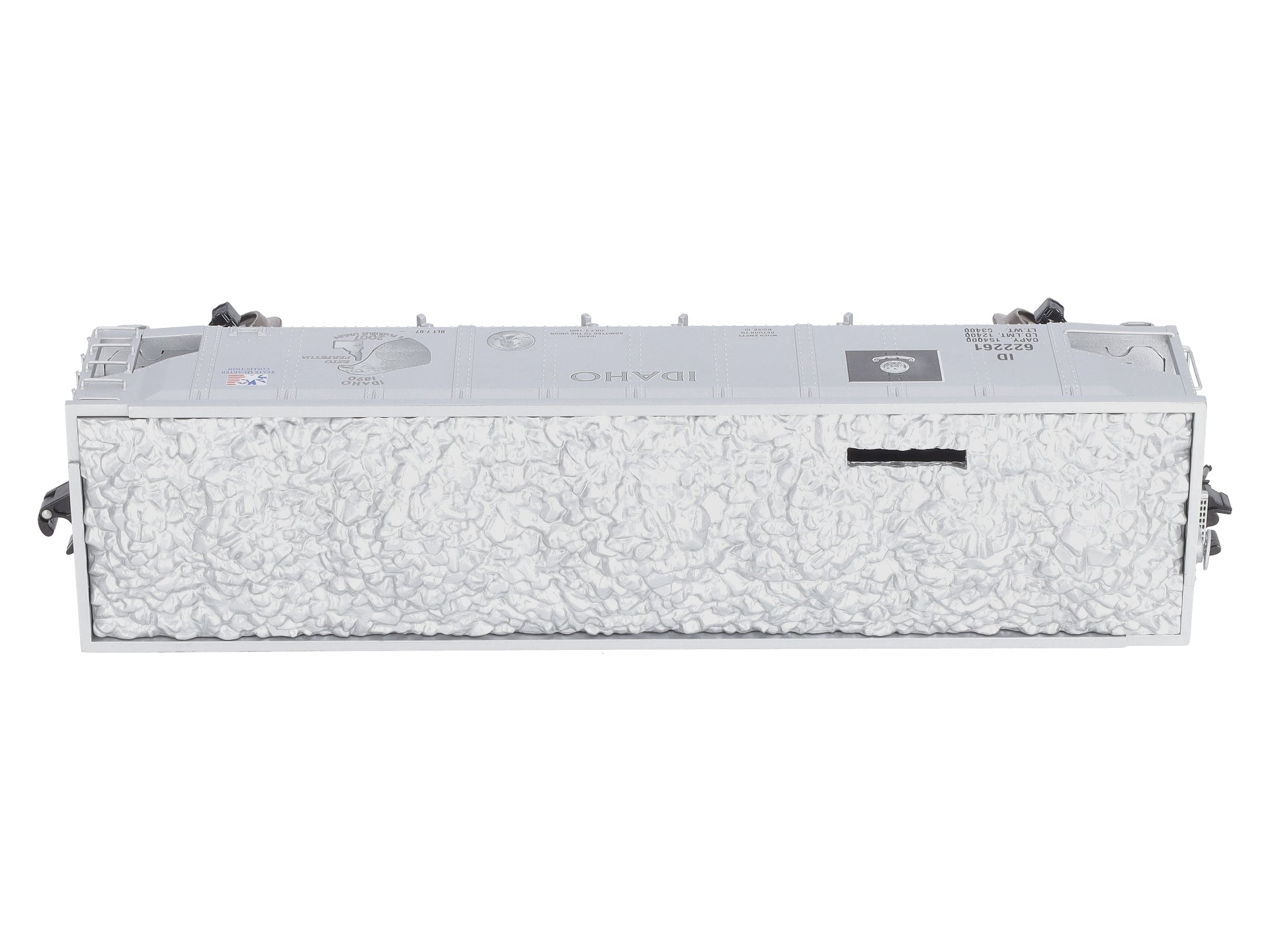 Lionel 6-22261 O Idaho State Quarter Die Cast 4-Bay Hopper Bank