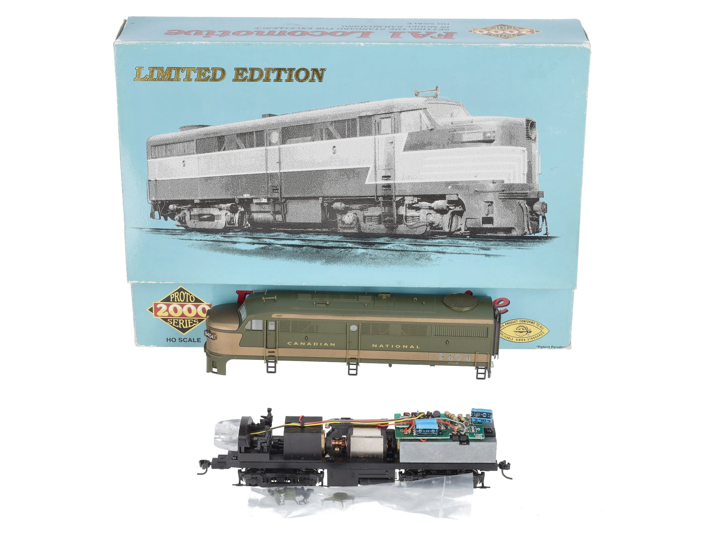 Proto 2000 96042 HO Canadian National FA1 Locomotive #9404 NIB