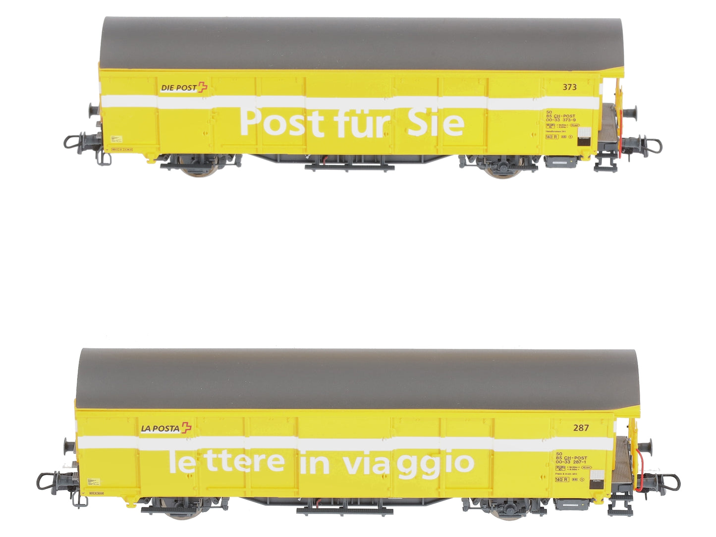 Roco 76202 HO Swiss Federal Railways Postal Goods Wagons