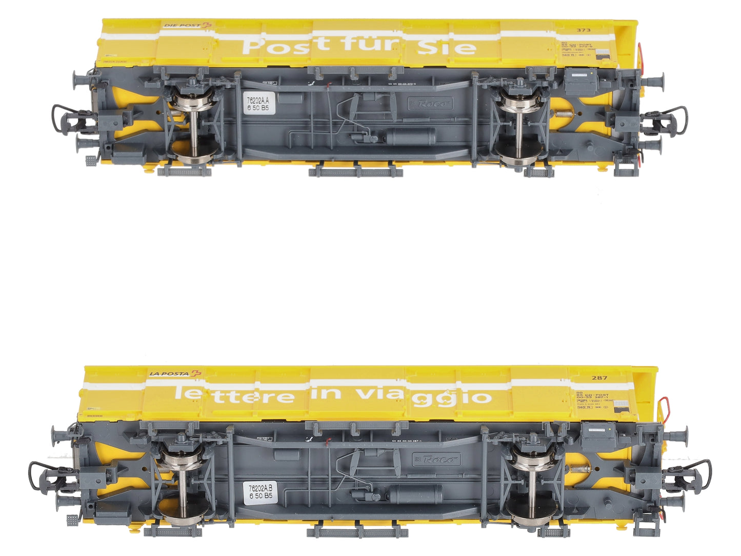 Roco 76202 HO Swiss Federal Railways Postal Goods Wagons
