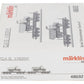 Marklin 48692 HO Scale Heavy Duty Flatcars w/Dump Trucks (Set Of 2) LN/Box