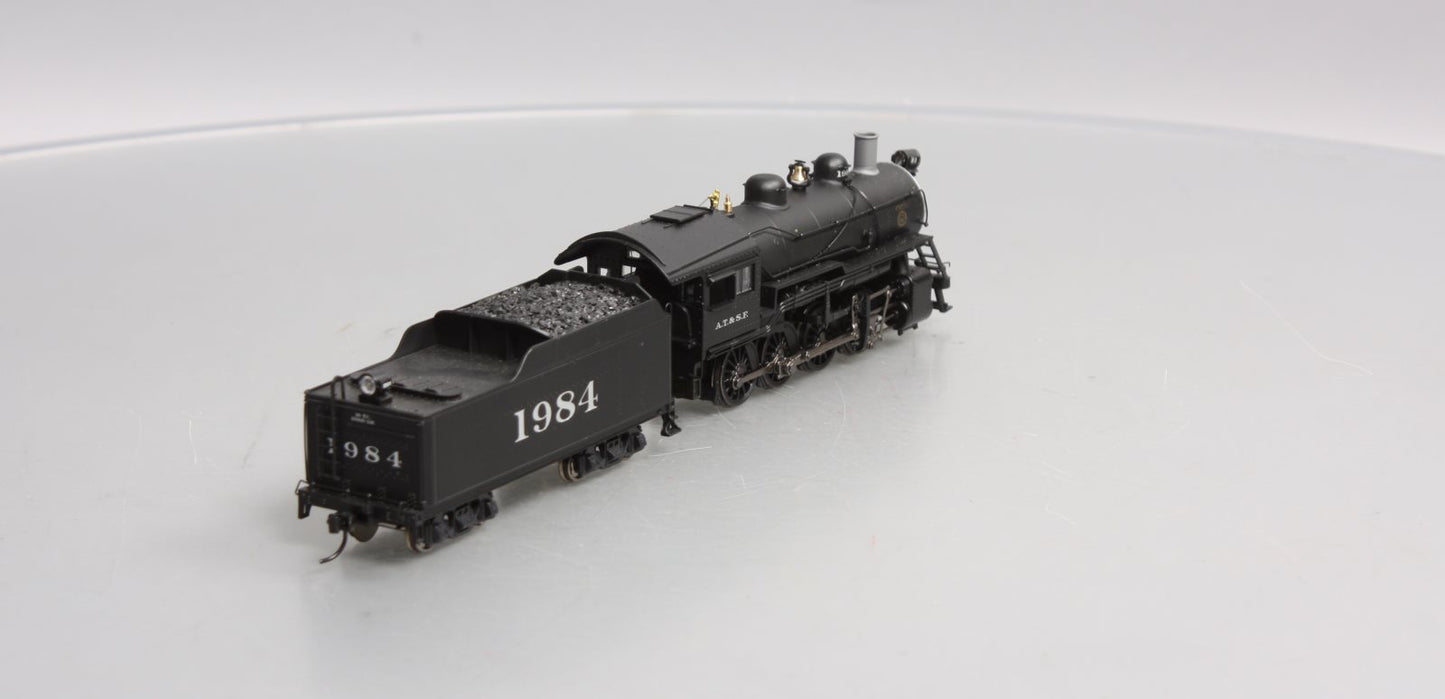Broadway Limited 6341 HO ATSF 2-8-0 Consolidation Steam Loco Sound/DCC #1984