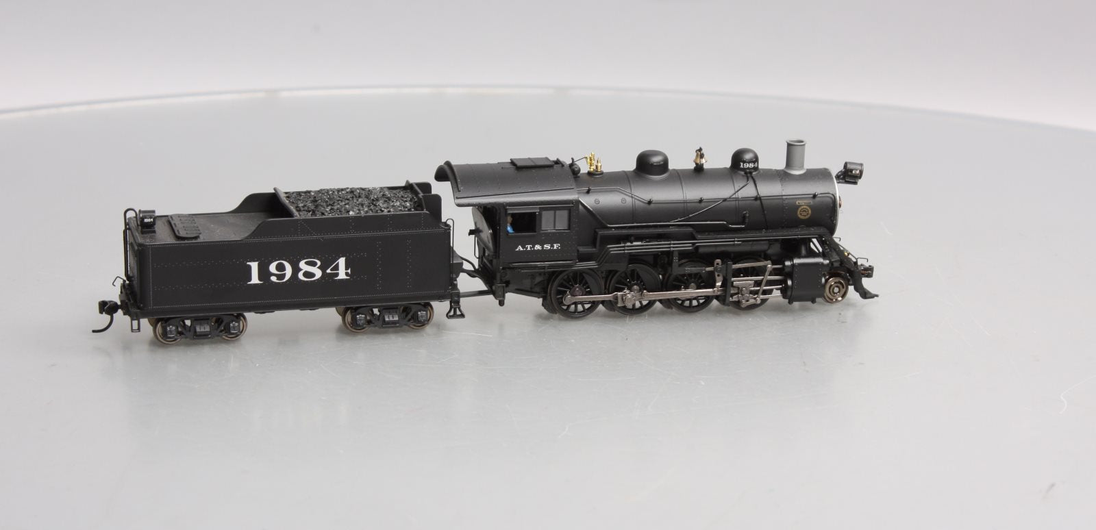 Broadway Limited 6341 HO ATSF 2-8-0 Consolidation Steam Loco Sound/DCC #1984