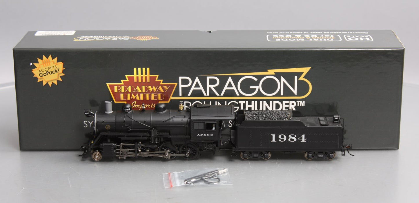 Broadway Limited 6341 HO ATSF 2-8-0 Consolidation Steam Loco Sound/DCC #1984