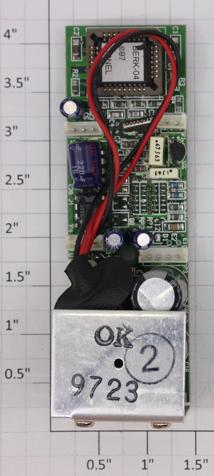 Lionel 8053-T40 Lionel Lines Berkshire#726 Railsounds 2.5 PCB Circuit Board