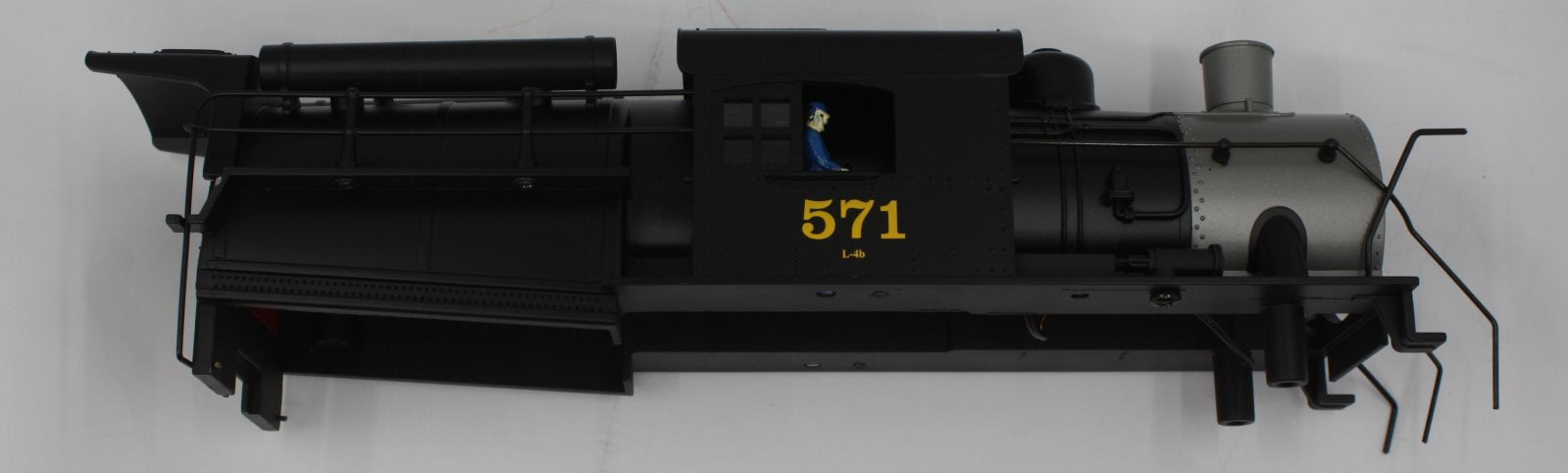 Lionel 28018-3 #571 Reading Camelback Shell without Boiler Front