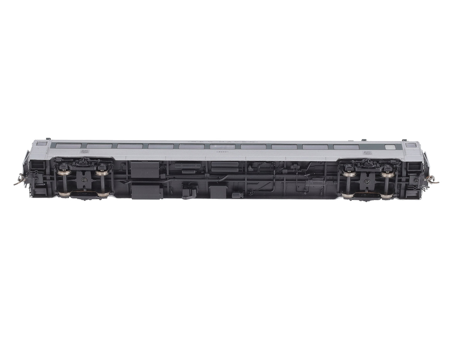 Rapido Trains 17008 HO New Haven Pullman-Bradley Stainless Steel Coach #8656