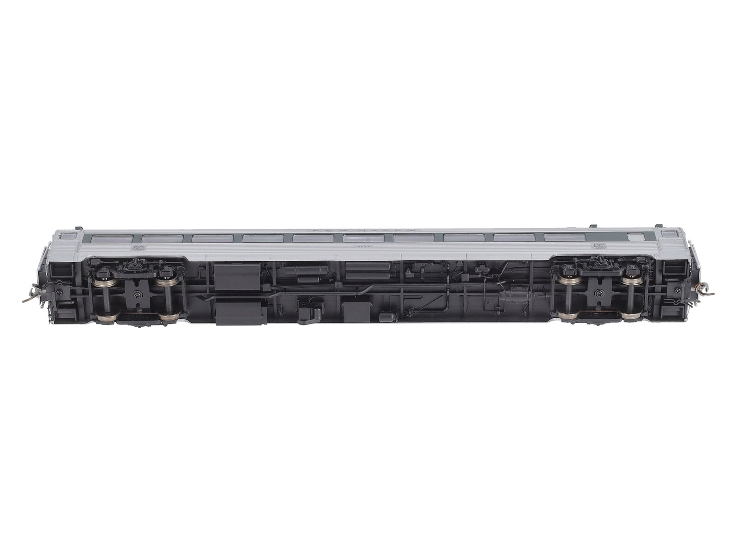 Rapido Trains 17004 HO New Haven Pullman-Bradley Stainless Steel Coach #8626
