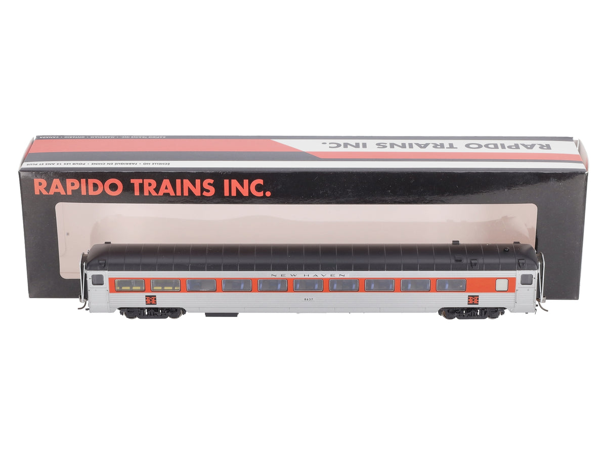 Rapido Trains 17015 HO New Haven Mcginnis Scheme Pullman- Bradley Coach #8637 LN/Box