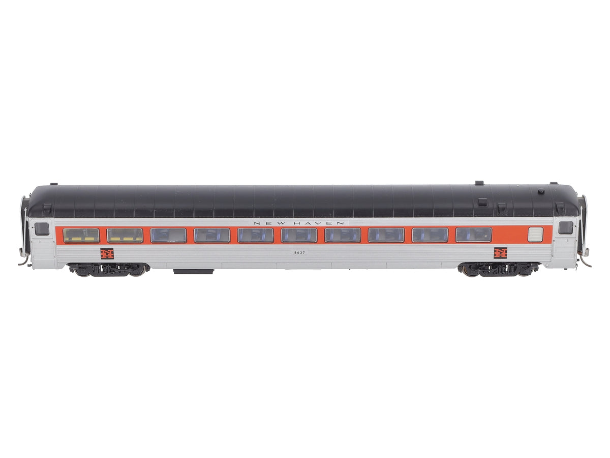Rapido Trains 17015 HO New Haven Mcginnis Scheme Pullman- Bradley Coach #8637 LN/Box