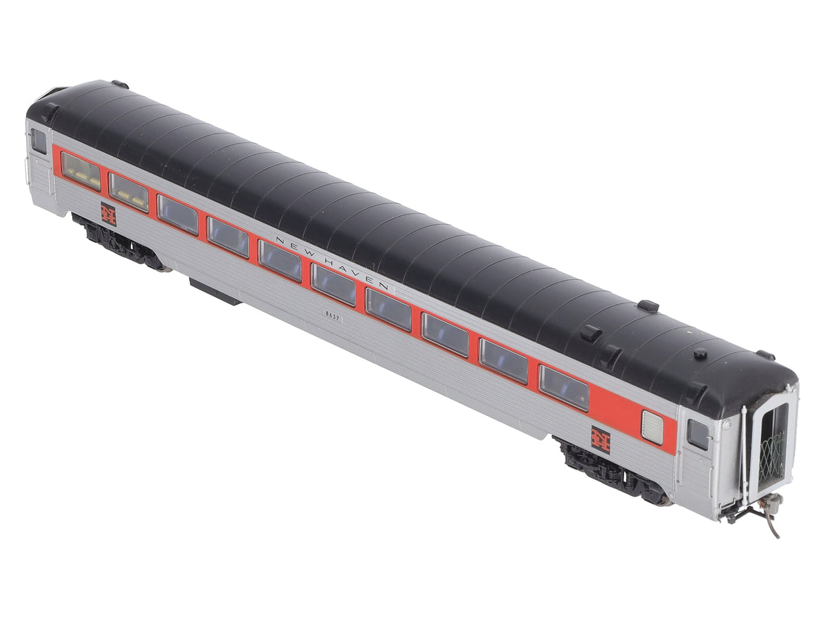Rapido Trains 17015 HO New Haven Mcginnis Scheme Pullman- Bradley Coach #8637 LN/Box