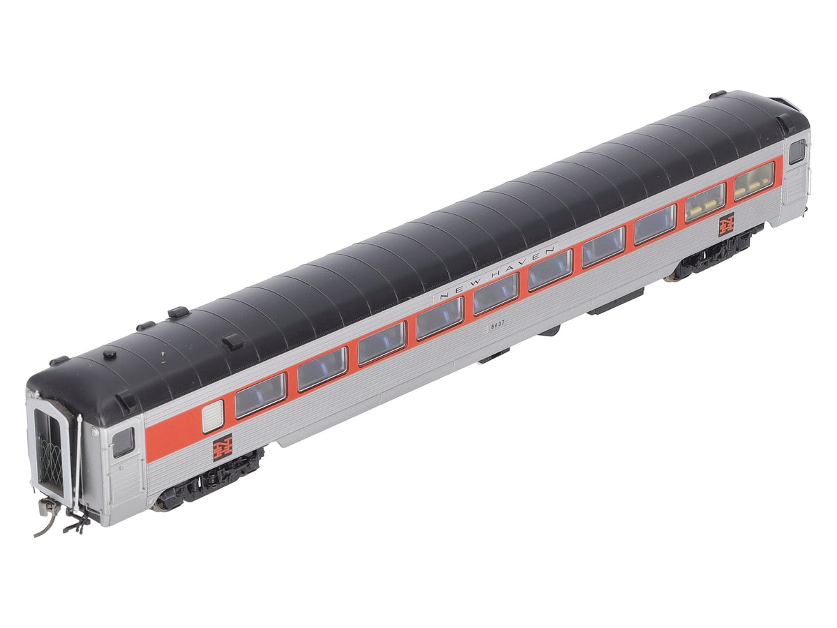 Rapido Trains 17015 HO New Haven Mcginnis Scheme Pullman- Bradley Coach #8637 LN/Box