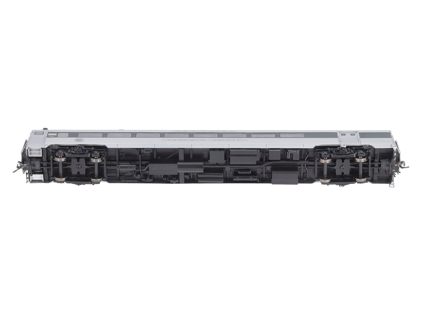 Rapido Trains 134004 HO NH "Fairfield County" PS County Car w/Baggage Door #214