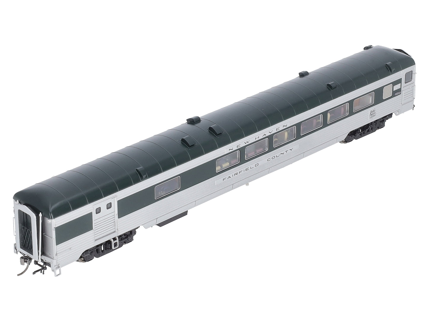 Rapido Trains 134004 HO NH "Fairfield County" PS County Car w/Baggage Door #214