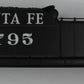 Lionel 38030-T07 #1795 2-8-8-2 Santa Fe Tender Shell