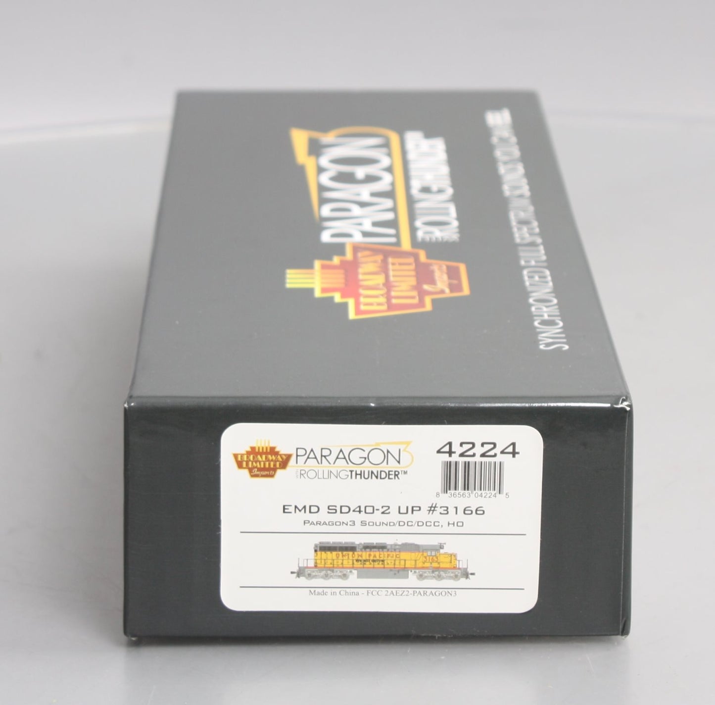 Broadway Limited 4224 HO Union Pacific EMD SD40-2 Low-Nose #3166