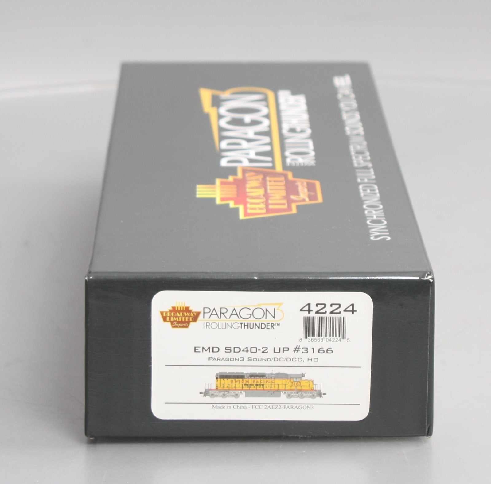Broadway Limited 4224 HO Union Pacific EMD SD40-2 Low-Nose #3166