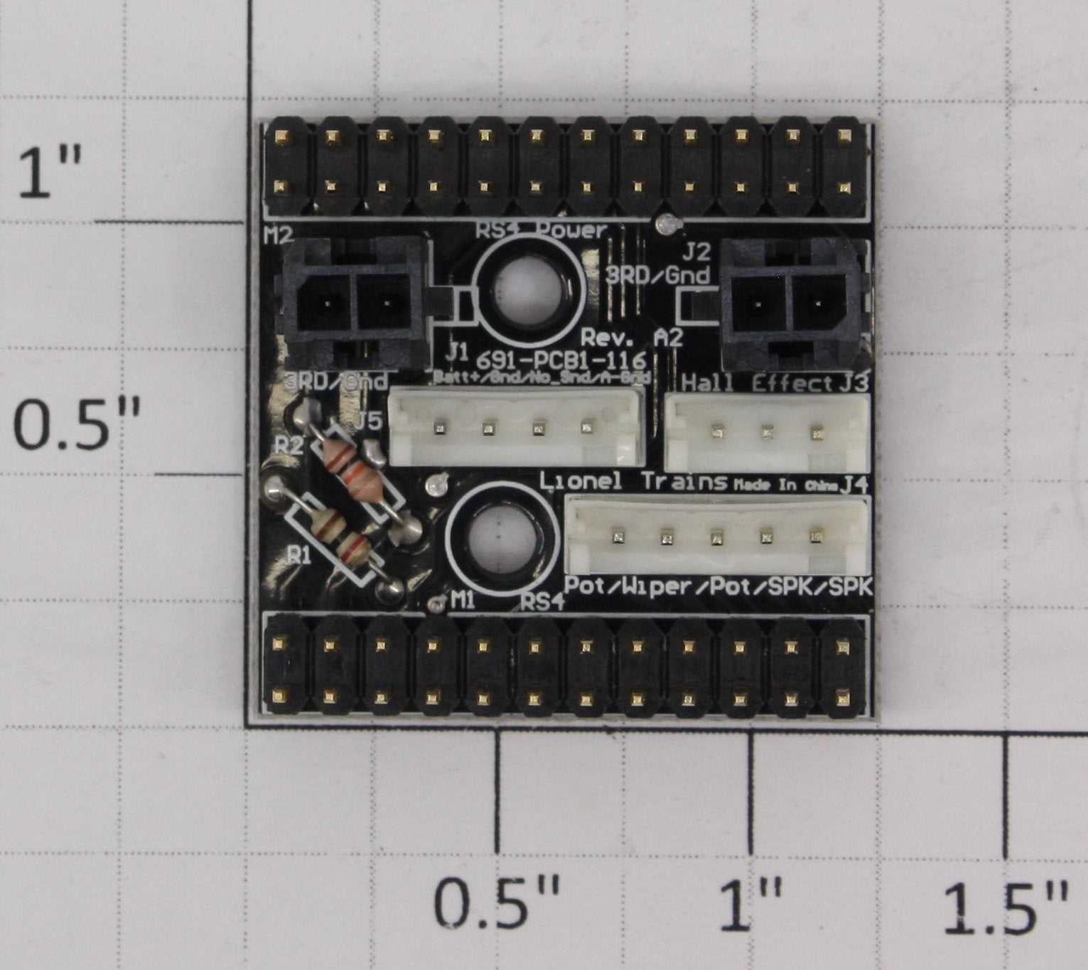 Lionel PCB1-116 RS/SS Motherboard PCB Circuit Board