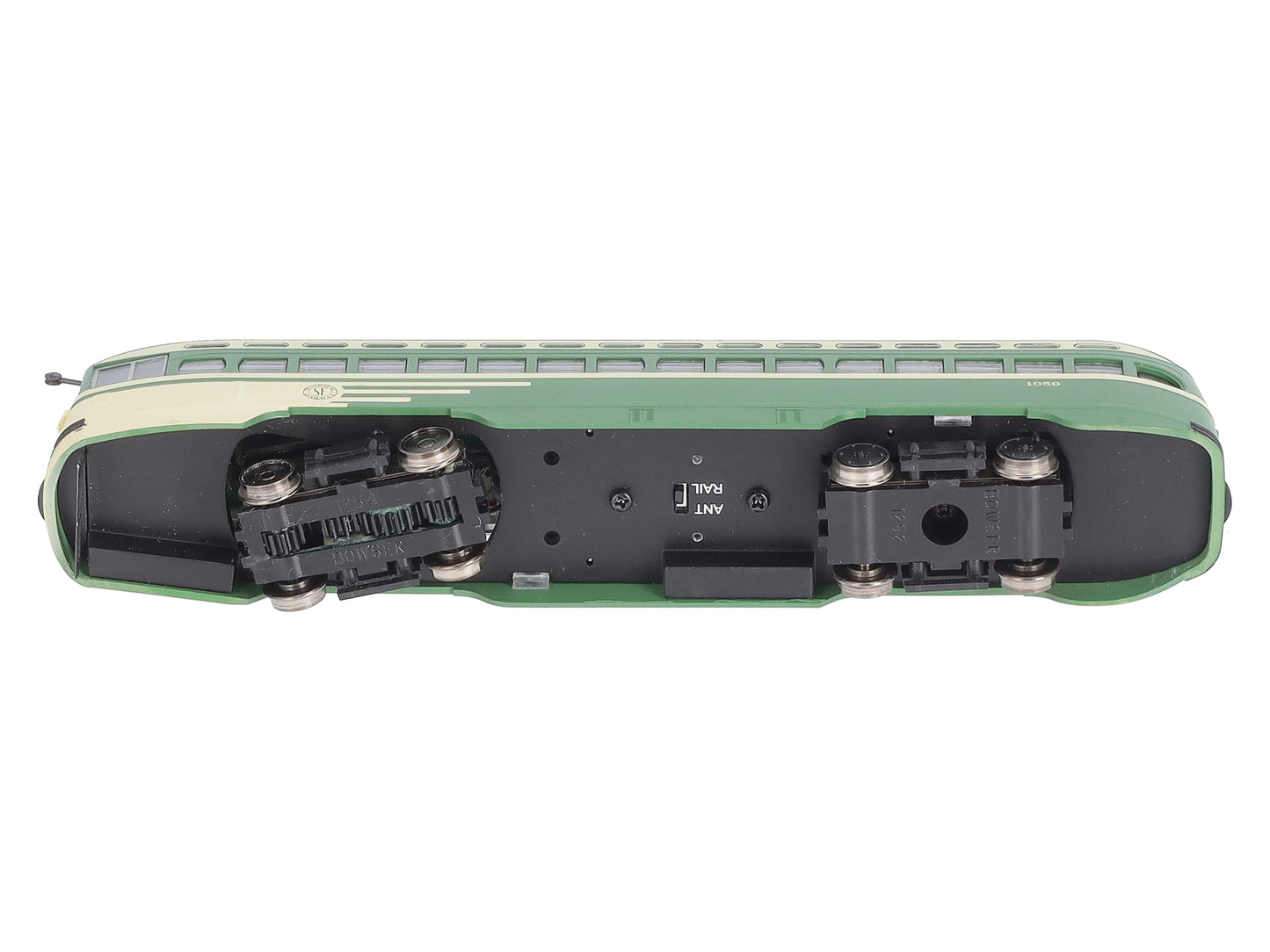 Bowser 12550 HO San Francisco F Line PCC Streetcar w/2 Poles #1050
