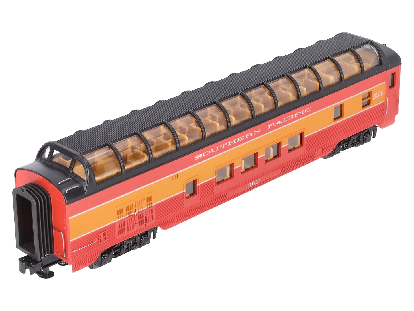 MTH 30-68069 O Southern Pacific 60' Streamlined Full-Length Vista Dome Car #3607
