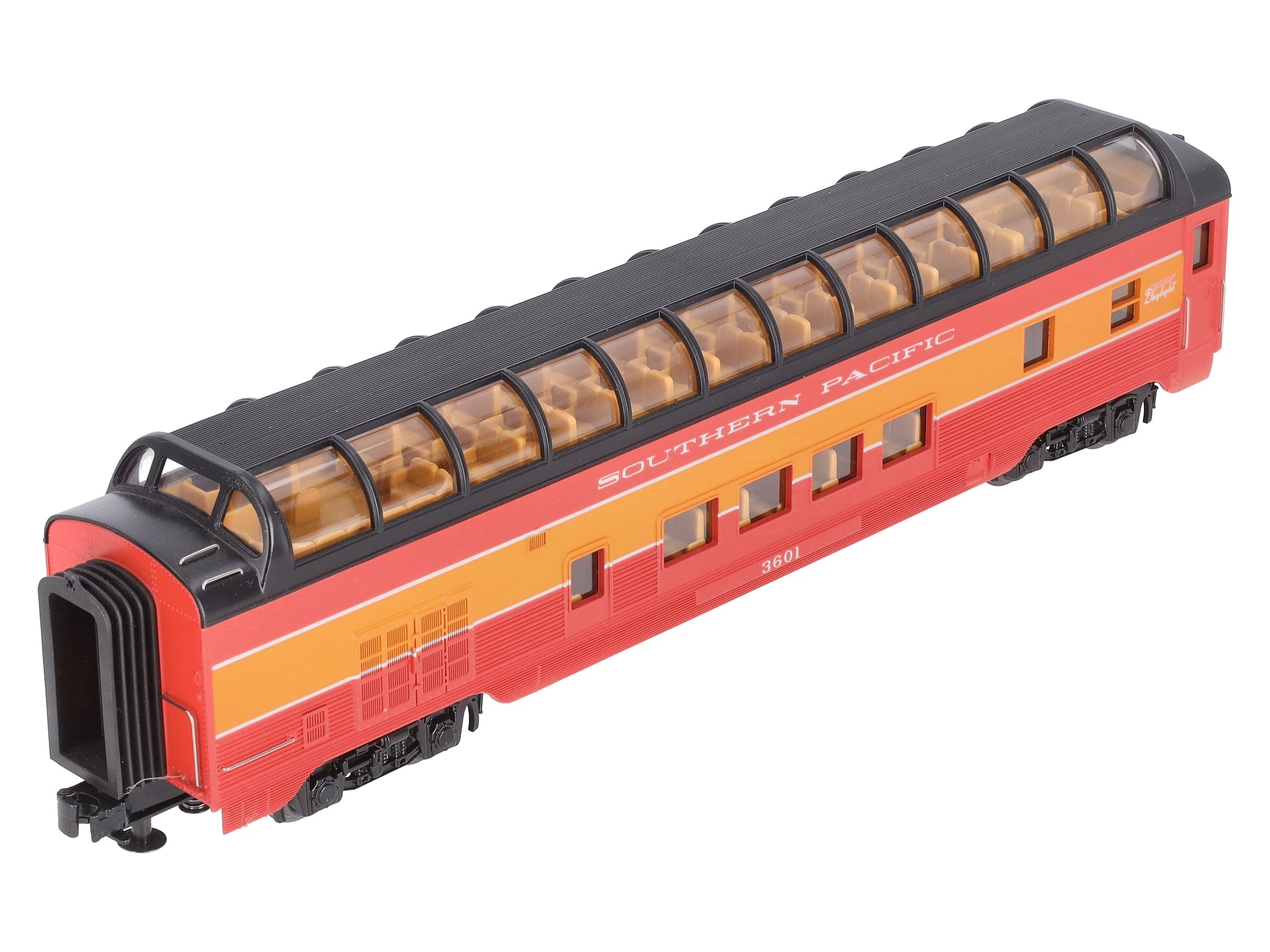 MTH 30-68069 O Southern Pacific 60' Streamlined Full-Length Vista Dome Car #3607