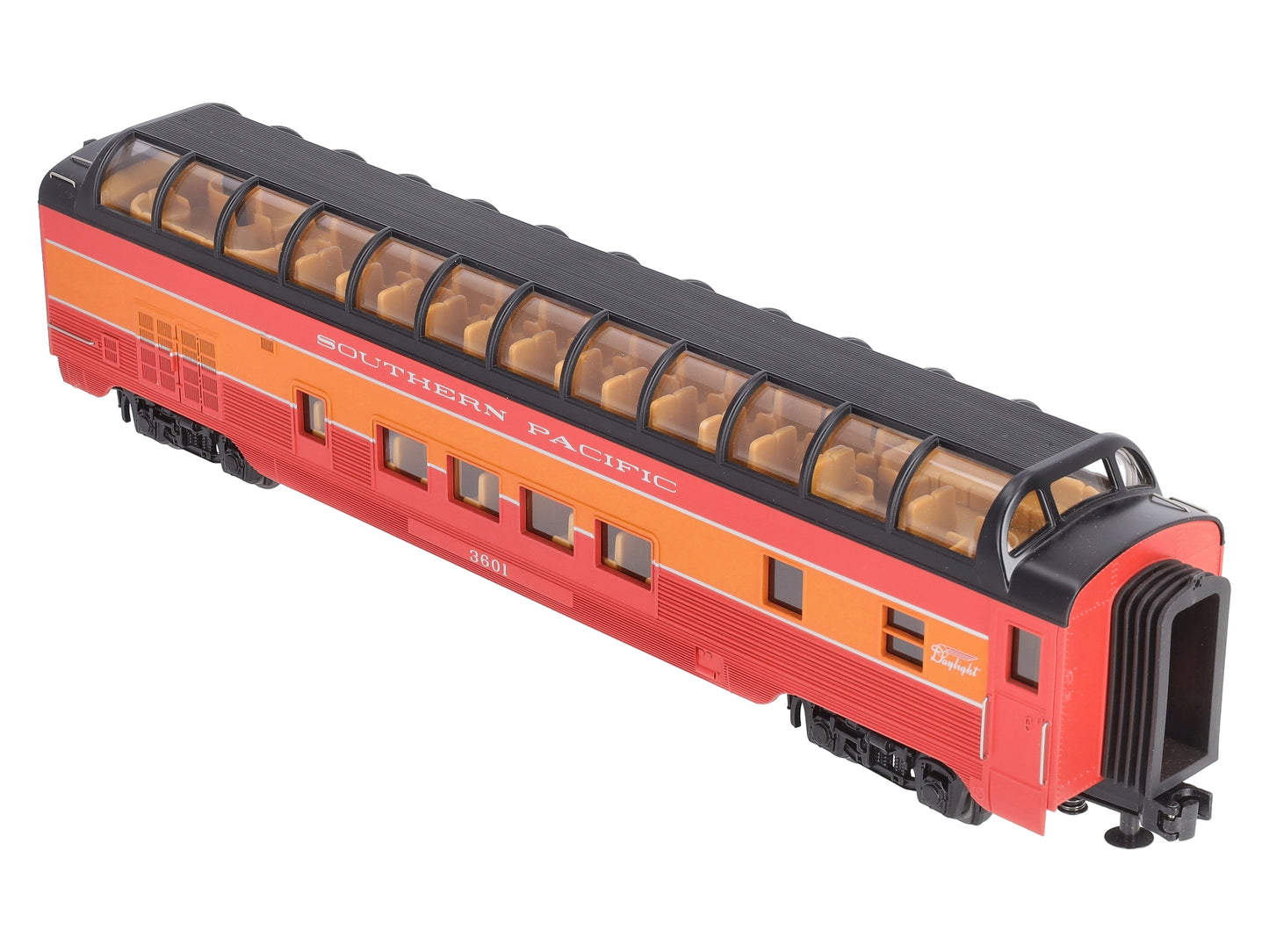 MTH 30-68069 O Southern Pacific 60' Streamlined Full-Length Vista Dome Car #3607