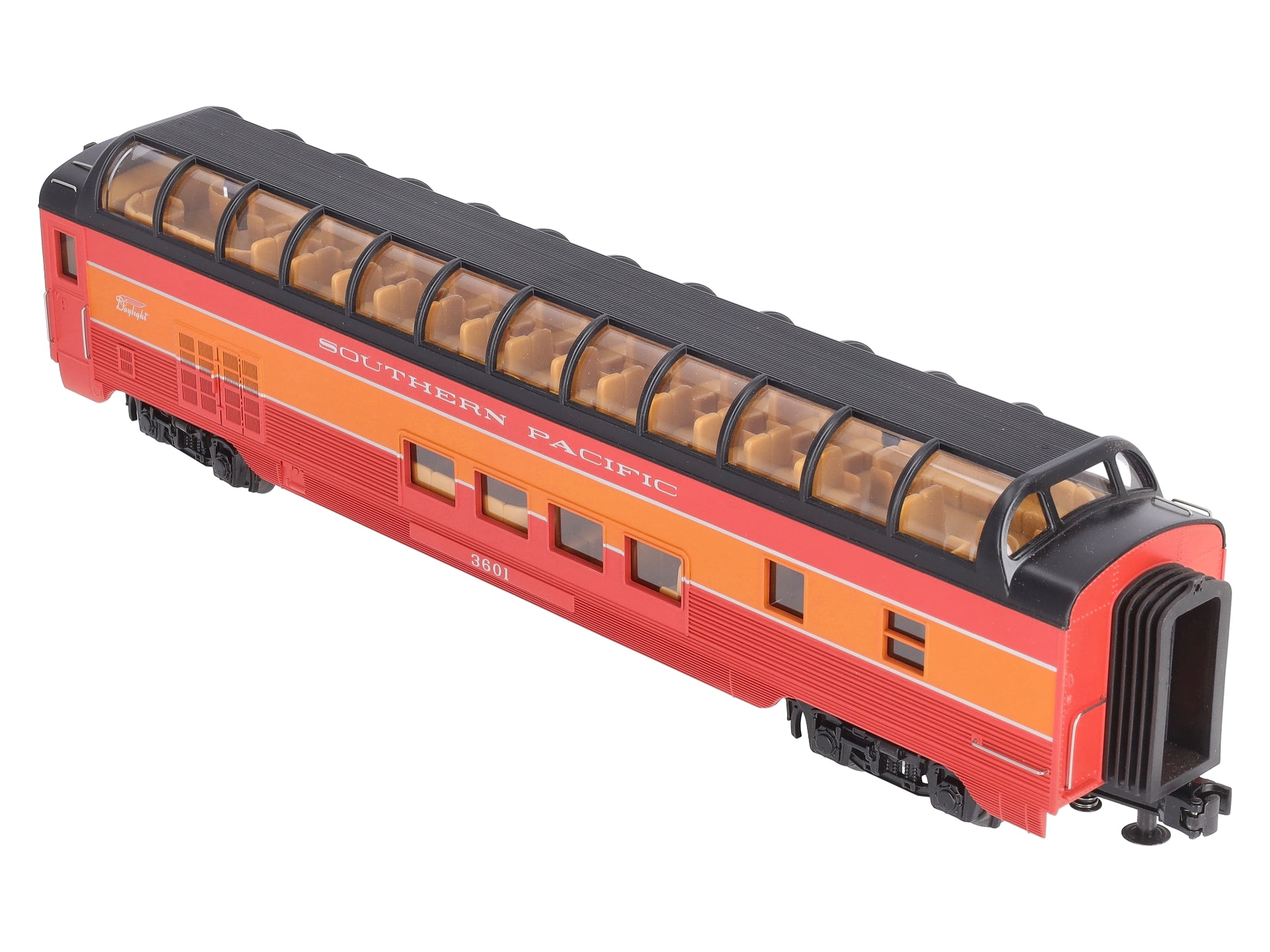 MTH 30-68069 O Southern Pacific 60' Streamlined Full-Length Vista Dome Car #3607