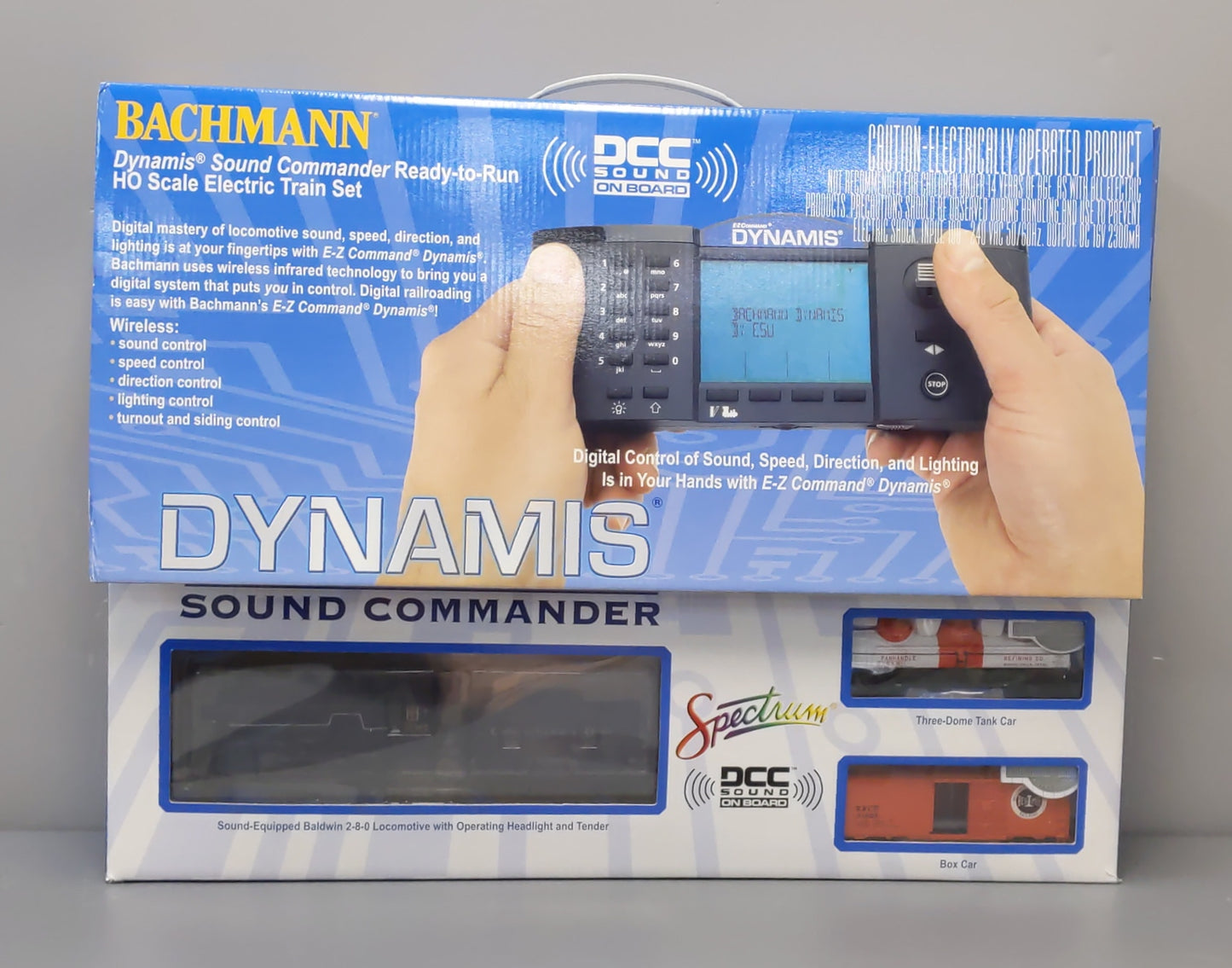 Bachmann 01401 C&O HO Gauge Steam Train Set with Dynamis Controller W/DCC