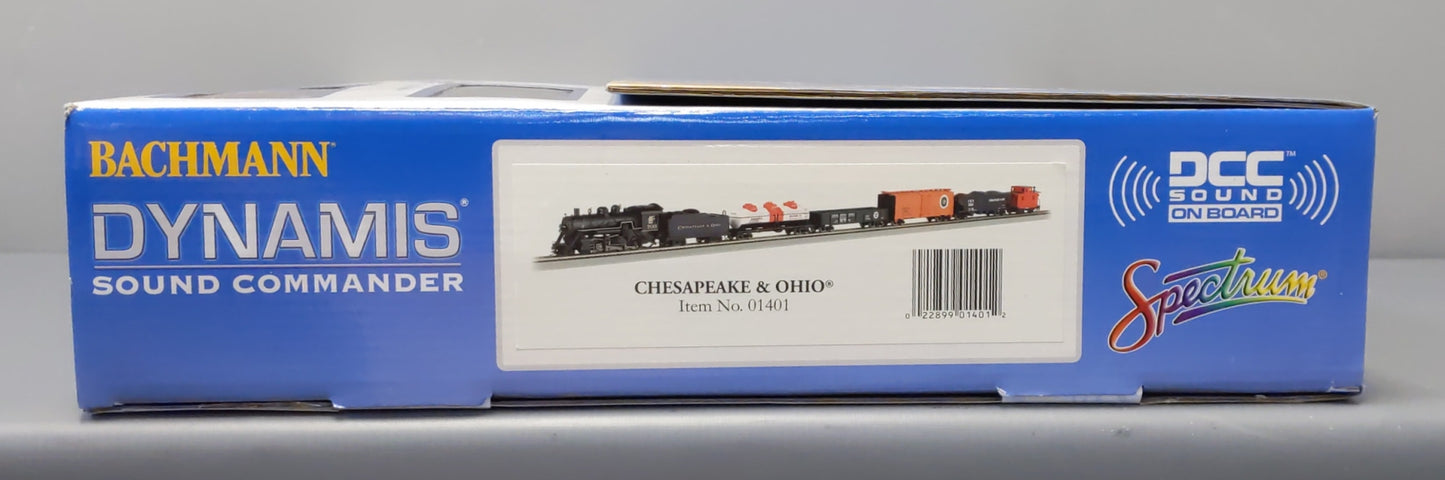 Bachmann 01401 C&O HO Gauge Steam Train Set with Dynamis Controller W/DCC