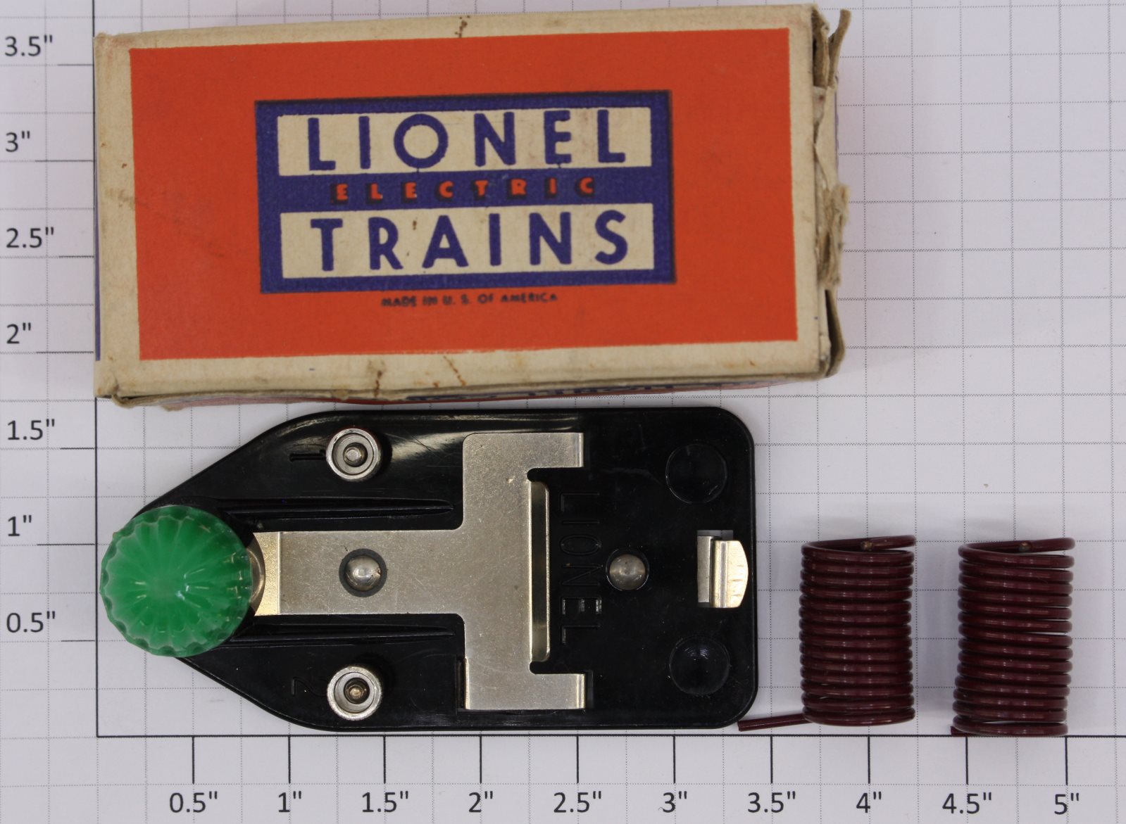 Lionel LTC O Gauge Lighted Lockon Boxed with Wire and Instructions