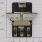 Lionel 154C O Gauge Flashing Highway Crossing Signal Track Connector