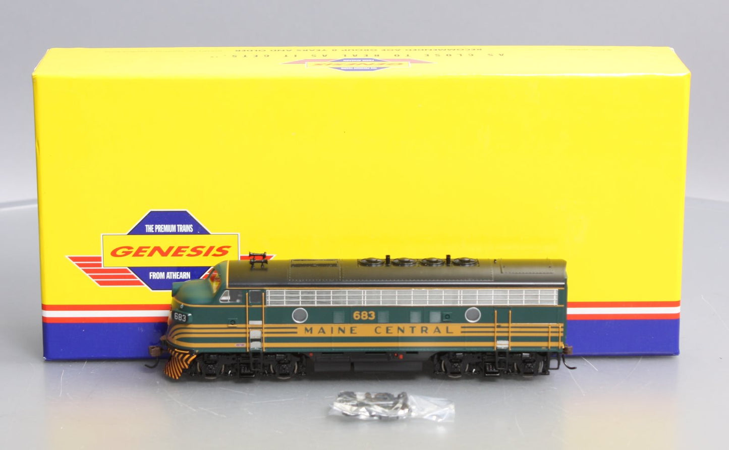 Athearn G2019 HO Scale MEC F3A Phase 4 Diesel Locomotive #683 LN/Box