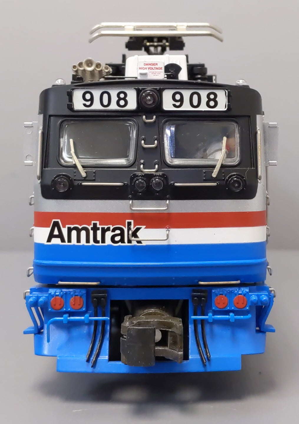 Atlas 6202-1 O Amtrak AEM-7 Electric Locomotive with Horn #908 - 3-Rail LN/Box