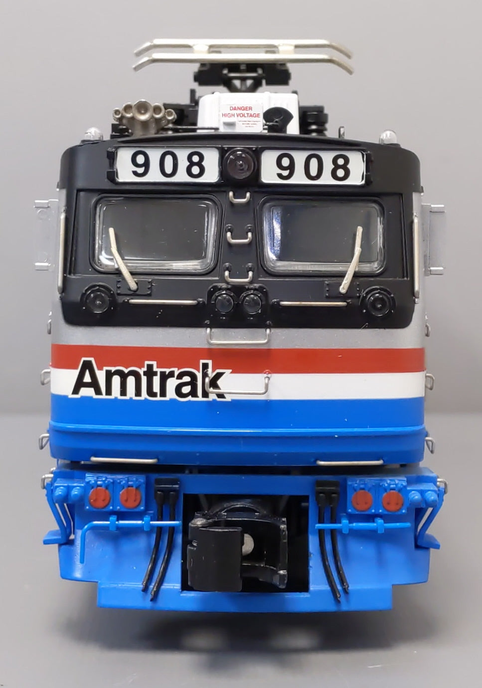 Atlas 6202-1 O Amtrak AEM-7 Electric Locomotive with Horn #908 - 3-Rail LN/Box