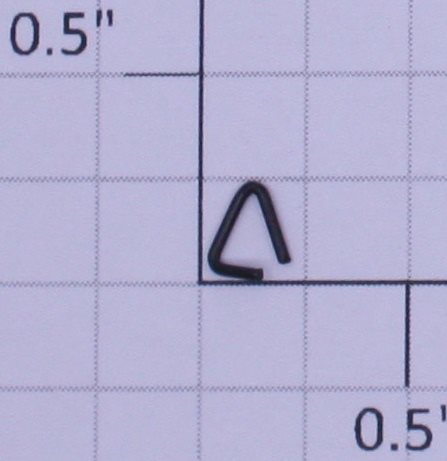 K-Line K663-M002LR1 Metal Flatcar Triangle Connector
