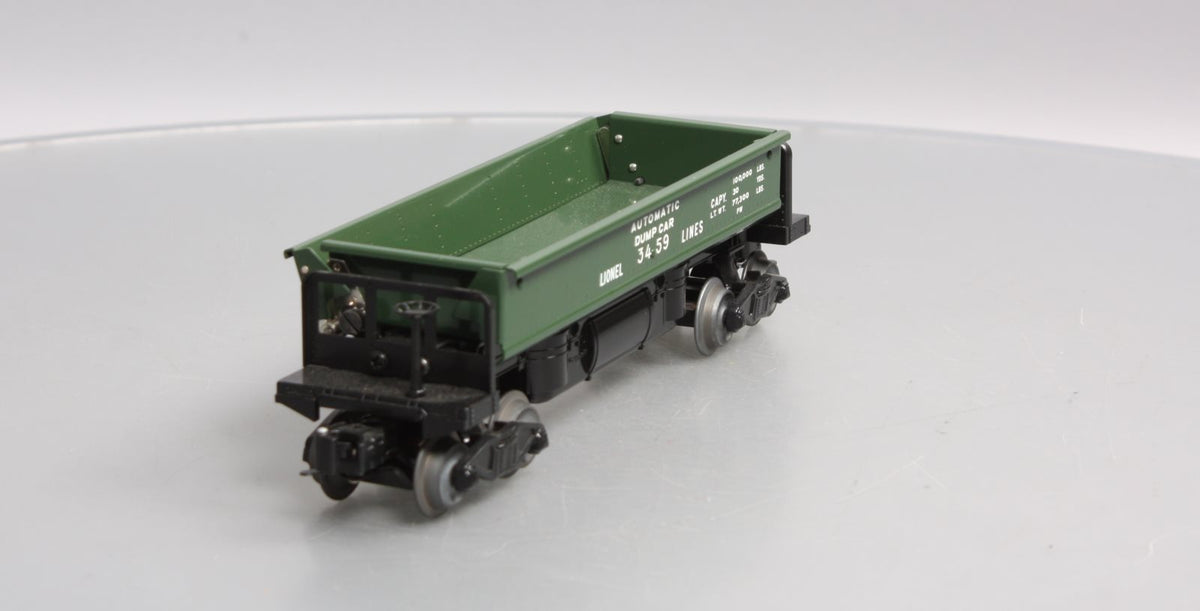 Lionel 6-26759 O Gauge Lionel Lines Operating Coal Dump Car #3459 NIB