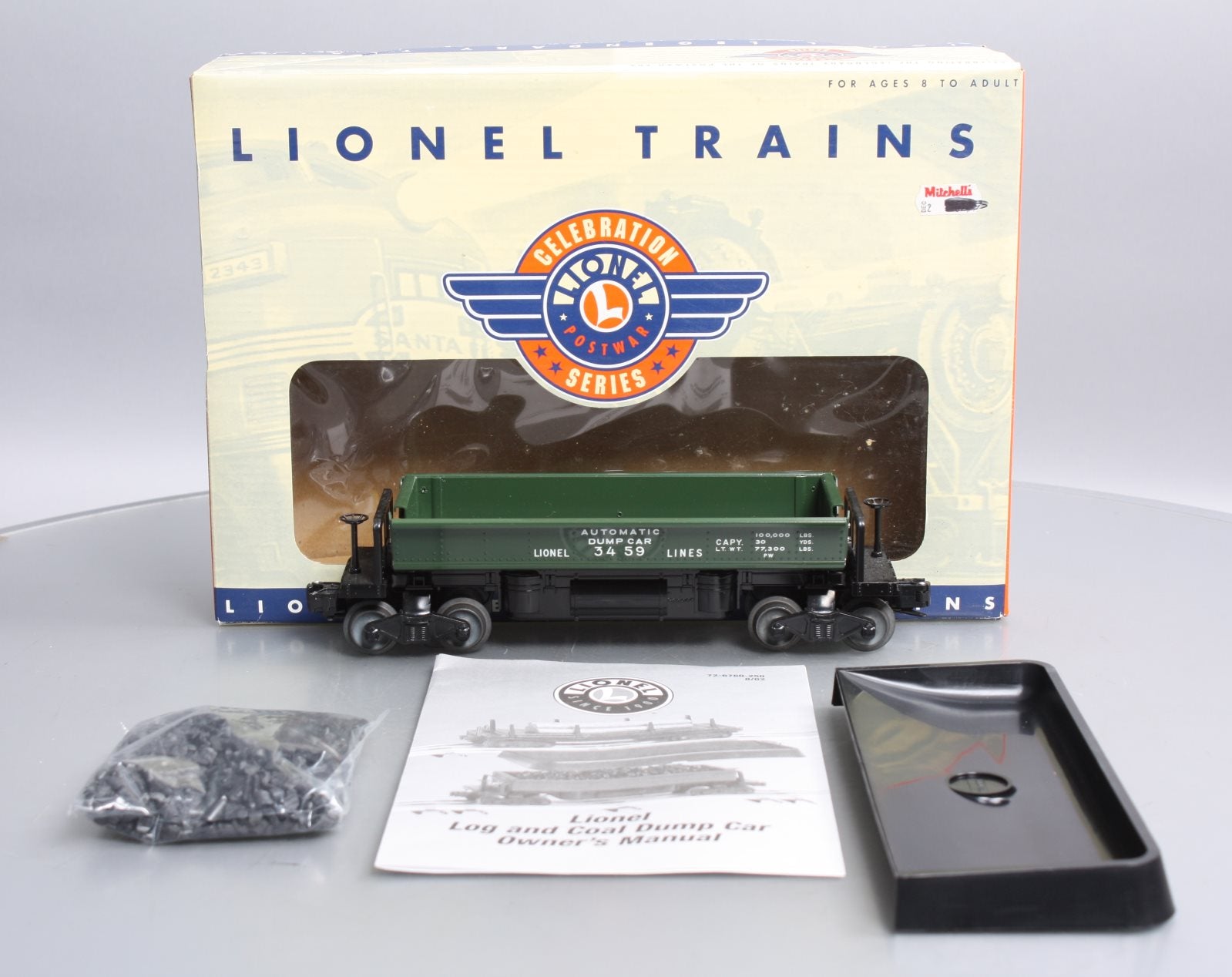 Lionel 6-26759 O Gauge Lionel Lines Operating Coal Dump Car #3459 LN/Box