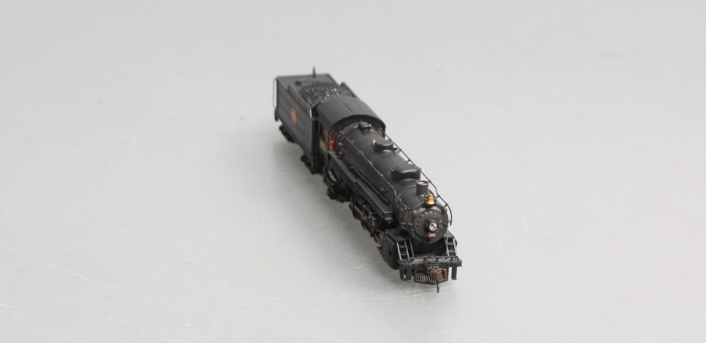 Bachmann 53453 N NC&StL 4-8-2 Light Mountain Steam Loco w/ DCC Sound Value #551