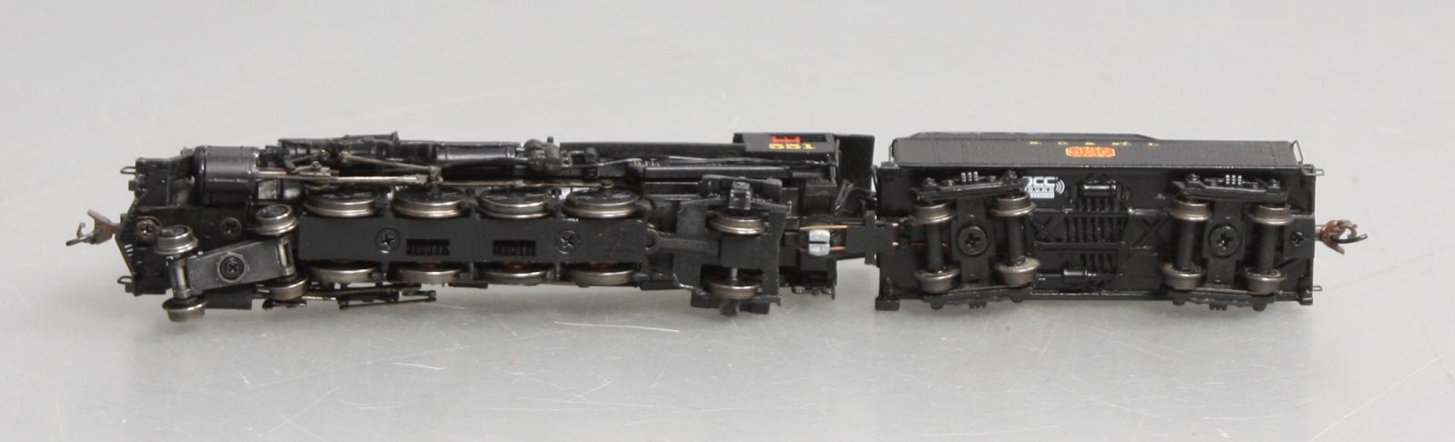 Bachmann 53453 N NC&StL 4-8-2 Light Mountain Steam Loco w/ DCC Sound Value #551