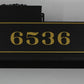 Lionel 38016-T07 #6536 0-8-0 Southern Tender Body Shell